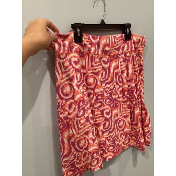 Title Nine Womens Skirt Size Large Orange Athleisure Gorpcore Granola Leisure - Picture 5 of 9